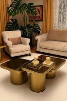 Quadratura 3'lü Orta Sehpa - 0