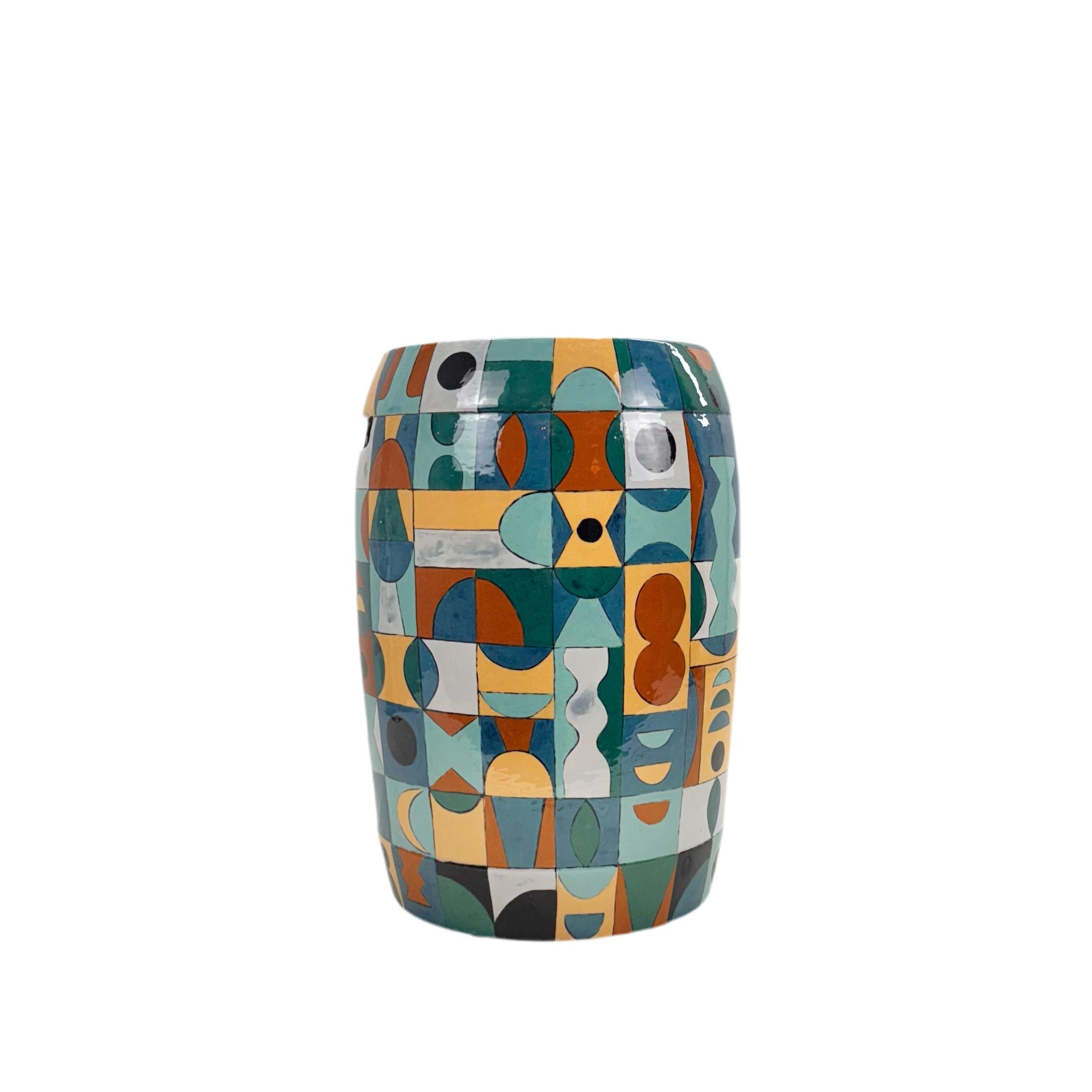 Aguste El Yapımı Tabure / Yan Sehpa