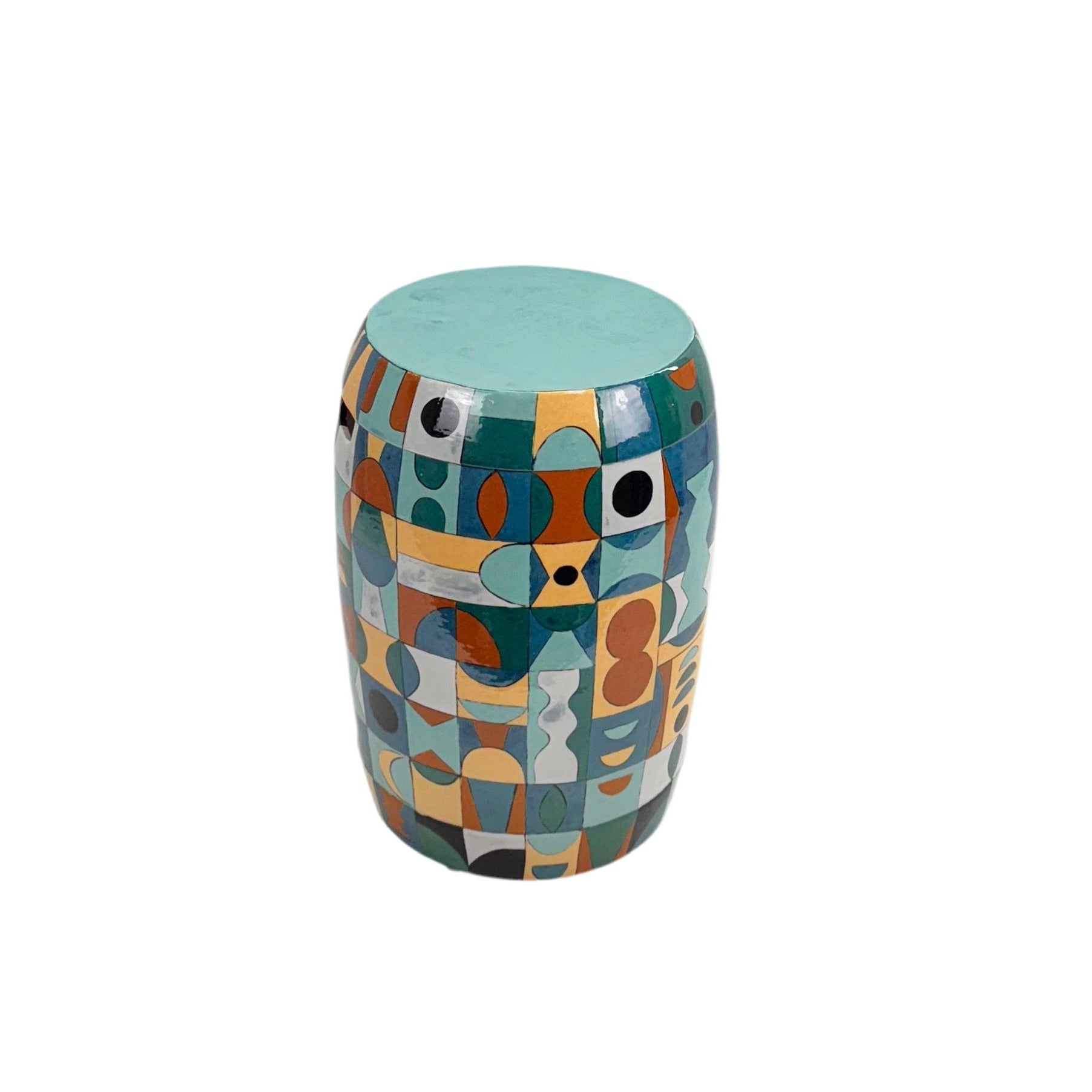 Aguste El Yapımı Tabure / Yan Sehpa