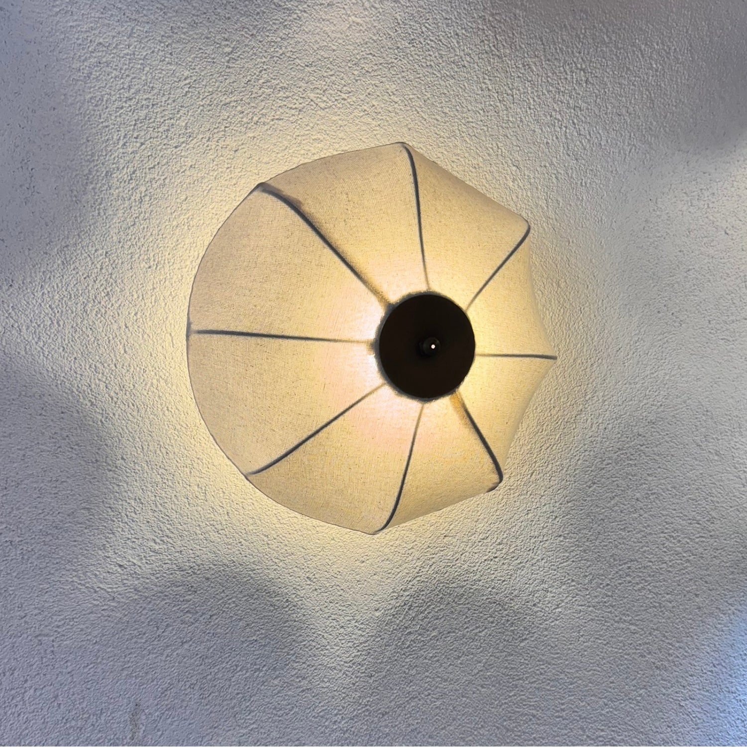 Daisy Keten Duvar Aydınlatması (30 Cm )