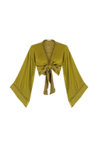 Movom Swimwear-Aspen Tie Front Blouse🌱-Bluz-6-Milagron.com