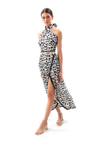 Movom Swimwear-Astral Cross Neck Blouse-Bluz-1-Milagron.com