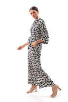 Movom Swimwear-Astral Pajama Style Shirt-Bluz-5-Milagron.com