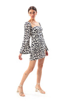 Movom Swimwear-Astral Square Neck Dress-Elbise-1-Milagron.com