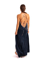 Movom Swimwear-Aura V Neck Maxi Dress🌱-Elbise-3-Milagron.com