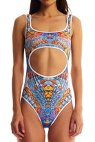 Movom Swimwear-Daphne Cut Out One Piece-Bikini & Mayo-1-Milagron.com