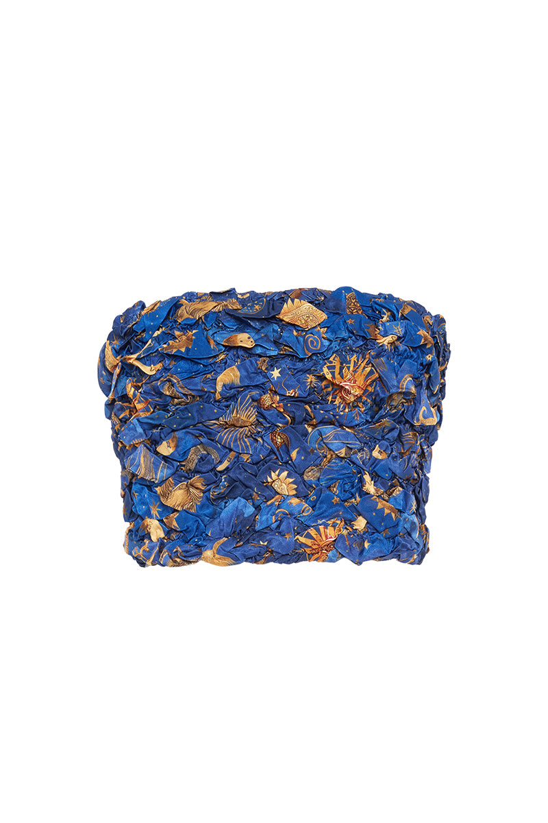 Movom Swimwear-Elio Tube Top-Bluz-1-Milagron.com