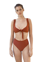 Movom Swimwear-Erin Tie Front Bikini-Bikini & Mayo-1-Milagron.com