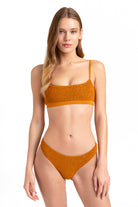 Movom Swimwear-Freya Bandeau Smocked Bikini-Bikini & Mayo-1-Milagron.com