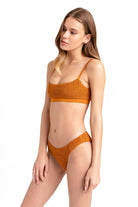 Movom Swimwear-Freya Bandeau Smocked Bikini-Bikini & Mayo-3-Milagron.com