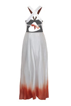 Movom Swimwear-Grace Midriff Cut Out Dress-Elbise-2-Milagron.com