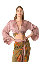 Movom Swimwear-Harper Tie Front Blouse🌱-Bluz-1-Milagron.com