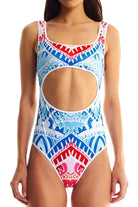 Movom Swimwear-Hartha Cut Out One Piece-Bikini & Mayo-1-Milagron.com