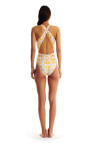 Movom Swimwear-Honeymilk Criss Cross One Piece-Bikini & Mayo-2-Milagron.com