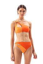 Movom Swimwear-Howl One Shoulder Bikini-Bikini & Mayo-1-Milagron.com