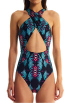 Movom Swimwear-Ivy Black Criss Cross One Piece-Bikini & Mayo-1-Milagron.com