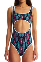 Movom Swimwear-Ivy Black Cut Out One Piece-Bikini & Mayo-1-Milagron.com