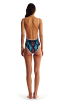 Movom Swimwear-Ivy Black Front Zip One Piece-Bikini & Mayo-2-Milagron.com