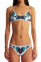 Movom Swimwear-Ivy White Bralette Bikini-Bikini & Mayo-1-Milagron.com