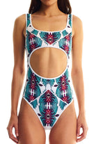 Movom Swimwear-Ivy White Cut Out One Piece-Bikini & Mayo-1-Milagron.com