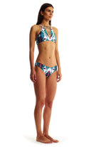 Movom Swimwear-Ivy White Halter Bikini-Bikini & Mayo-3-Milagron.com