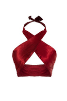 Movom Swimwear-Jagger Criss Cross Top-Bluz-1-Milagron.com