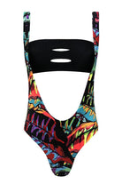 Movom Swimwear-Leelo Neon Suspender Swimsuit-Bikini & Mayo-2-Milagron.com