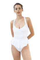 Movom Swimwear-Marlene Peplum Swimsuit-Bikini & Mayo-1-Milagron.com
