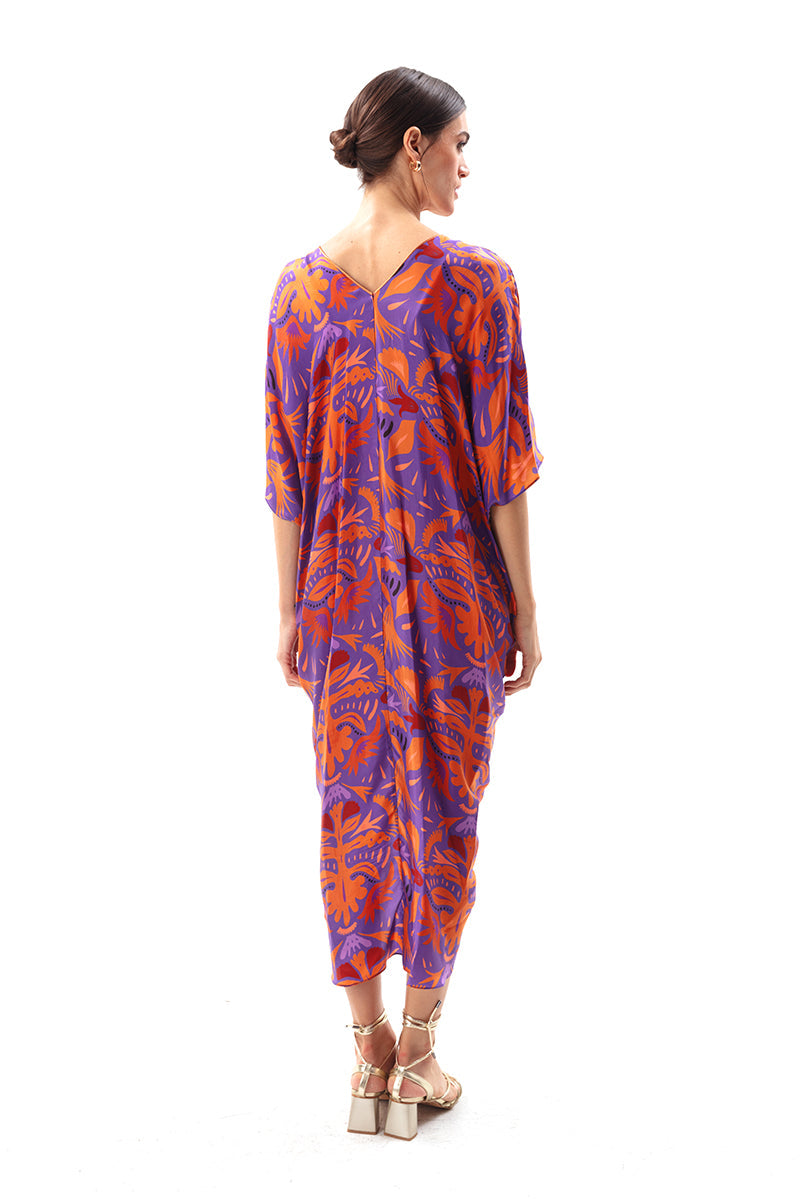 Movom Swimwear-Mauve Kaftan-Kaftan-4-Milagron.com