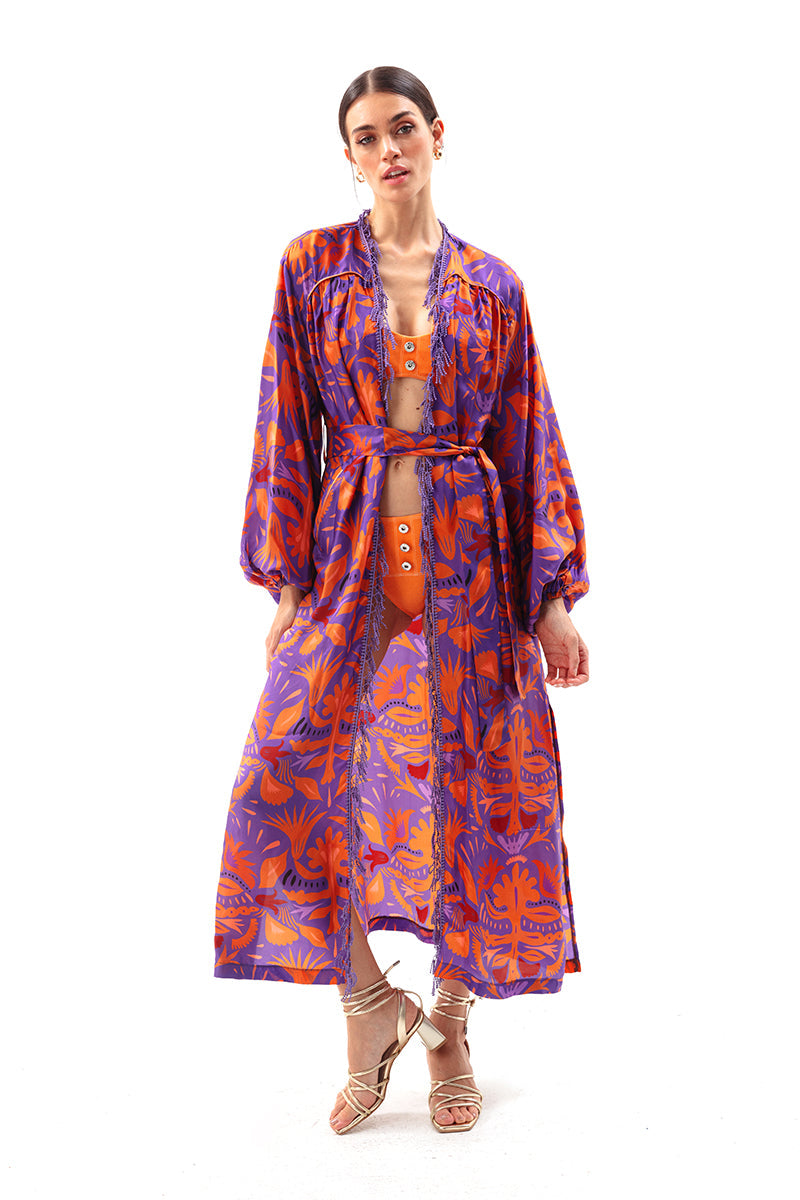 Movom Swimwear-Mauve Kimono-Kimono-1-Milagron.com