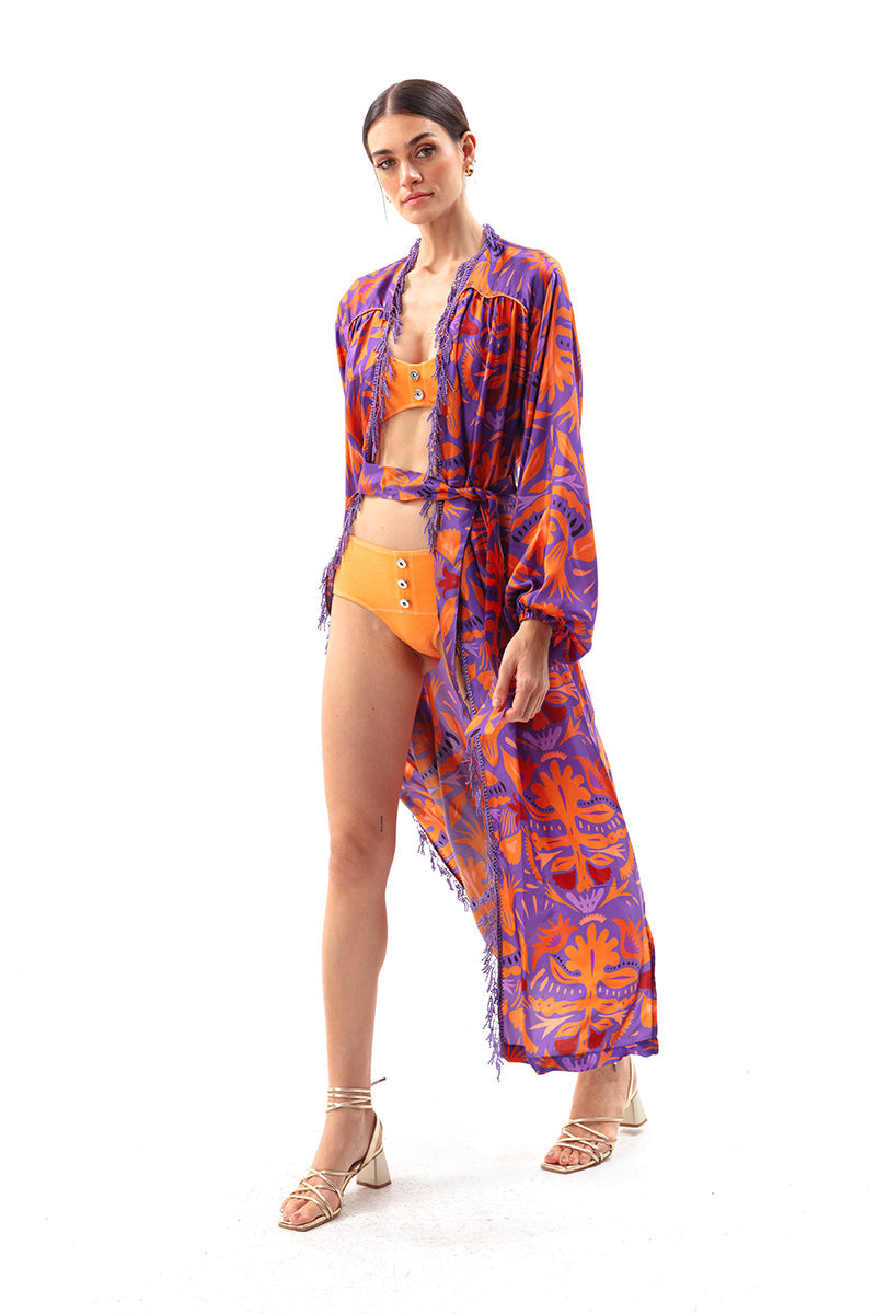 Movom Swimwear-Mauve Kimono-Kimono-2-Milagron.com