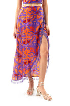Movom Swimwear-Mauve Sarong Skirt-Etek-1-Milagron.com
