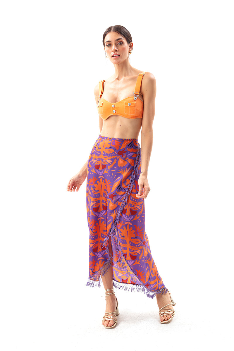 Movom Swimwear-Mauve Sarong Skirt-Etek-3-Milagron.com