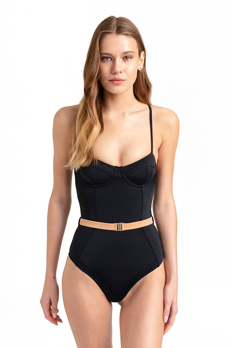 Movom Swimwear-Nova Underwire Bustier Swimsuit-Bikini & Mayo-1-Milagron.com