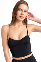 Movom Swimwear-Nova Underwire Bustier Swimsuit-Bikini & Mayo-2-Milagron.com