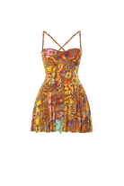 Movom Swimwear-Poppy Mini Bustier Dress🌱-Elbise-4-Milagron.com