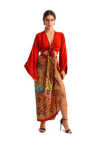 Movom Swimwear-Poppy Tie Front Blouse🌱-Bluz-1-Milagron.com