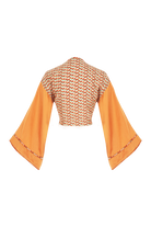 Movom Swimwear-Rory Tie Front Blouse🌱-Bluz-7-Milagron.com