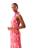 Movom Swimwear-Santo Halter Neck Dress🌱-Elbise-3-Milagron.com