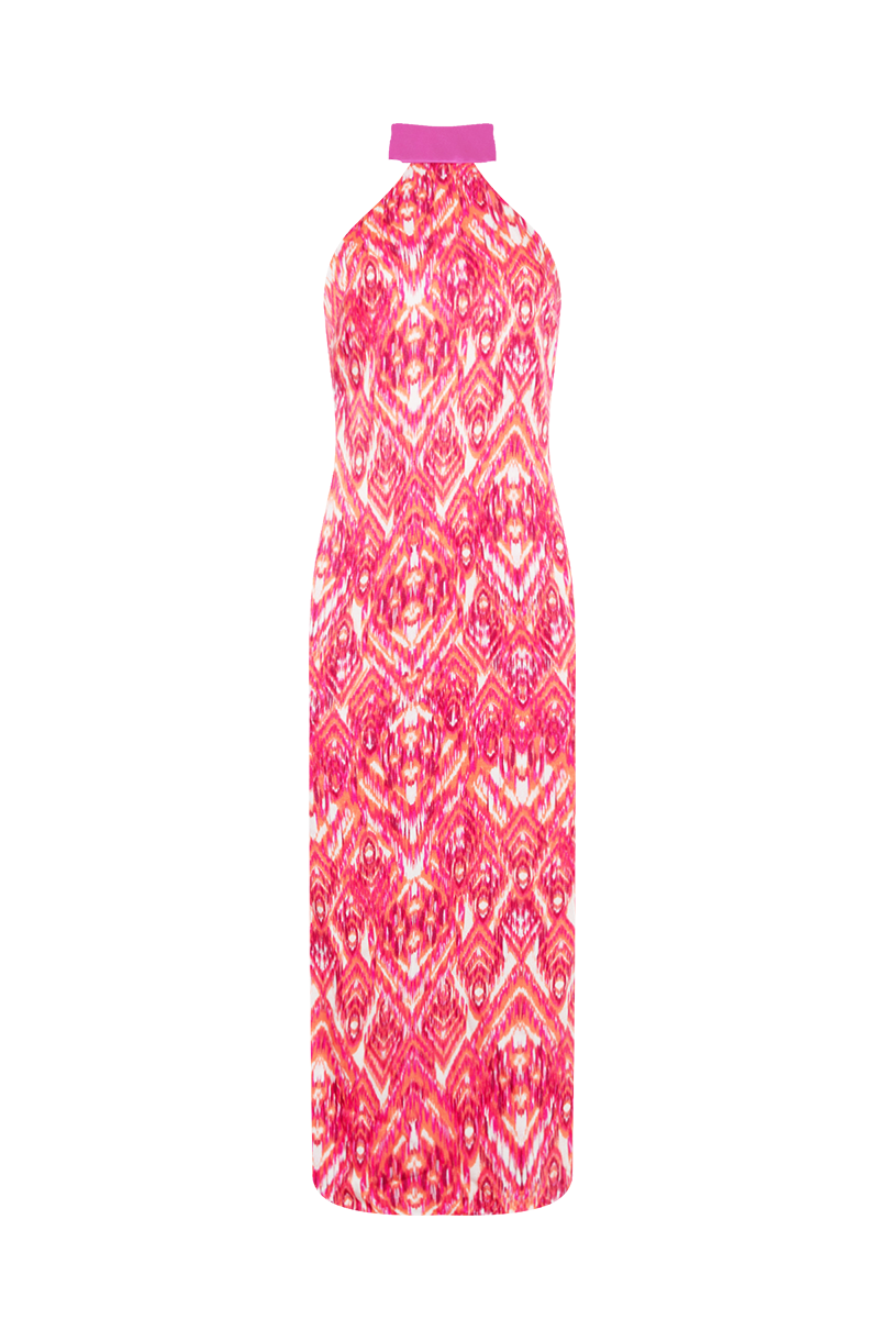 Movom Swimwear-Santo Halter Neck Dress🌱-Elbise-5-Milagron.com