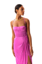 Movom Swimwear-Santo Maxi Bustier Dress🌱-Elbise-3-Milagron.com