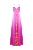 Movom Swimwear-Santo V Neck Maxi Dress🌱-Elbise-6-Milagron.com