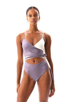 Movom Swimwear-Solana Wrap Swimsuit-Bikini & Mayo-1-Milagron.com