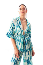 Movom Swimwear-Tao Pajama Style Shirt🌱-Kimono-1-Milagron.com