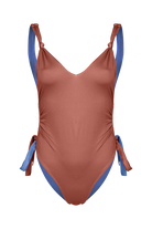 Movom Swimwear-Terra Side Ruched Swimsuit-Bikini & Mayo-4-Milagron.com