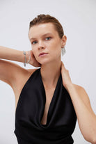 Mozto-Andra Maxi Black Dress-Elbise-4-Milagron.com