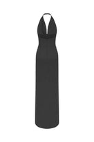 Mozto-Andra Maxi Black Dress-Elbise-6-Milagron.com