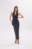 Mozto-Helene Black Dress-Elbise-2-Milagron.com