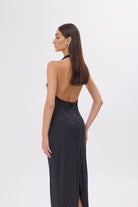 Mozto-Helene Black Dress-Elbise-3-Milagron.com