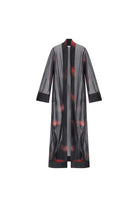 Mozto-Madelyn Bordo Baskılı Tül Kimono-Kimono-2-Milagron.com